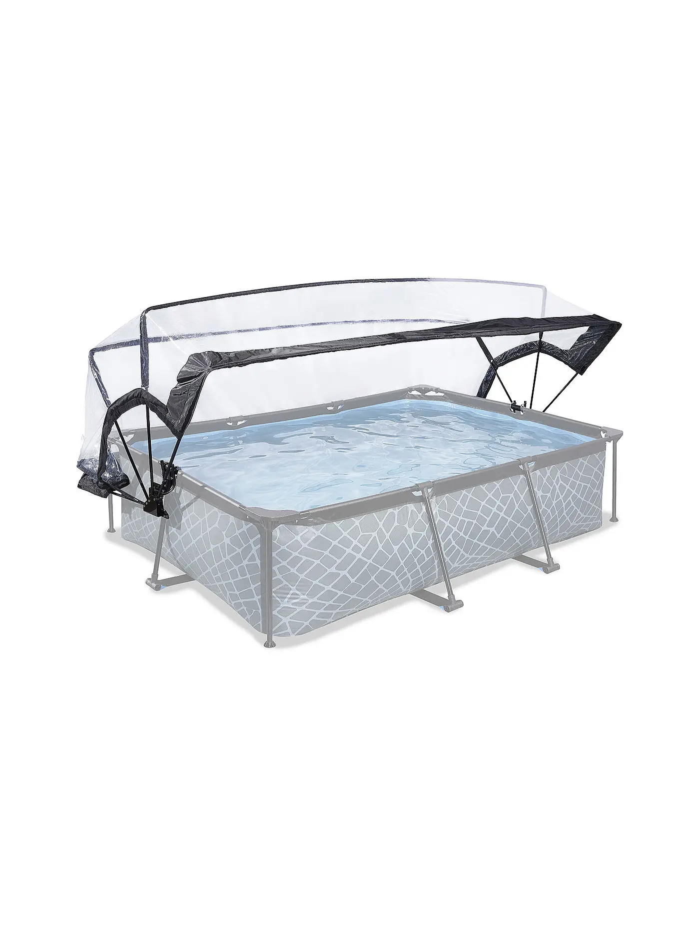 EXIT TOYS | Pool Abdeckung - Sonnendach 220x150cm | 